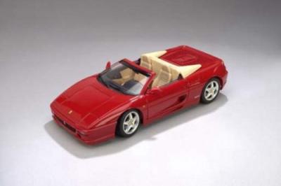 SCALA: 1:18 - HOT WHEELS - MOD.:FERRARI F355 SPYDER -  Colore: Rosso 