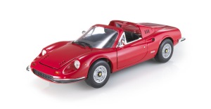 SCALA: 1:18 - HOT WHEELS - MOD.: FERRARI DINO 246 GTS - Colore:Rosso 