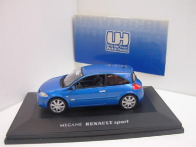 DCM43-Uh 2052-SCALA43 UNIVERSAL H. MOD: RENAULT MEGANE RS 2004 - METALLIC BLUE