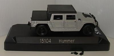 DCM43-1:43-SOLIDO-So 15104 HUMMER colore grigio