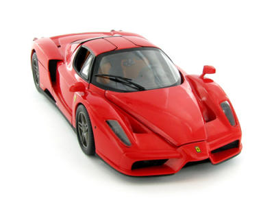 SCALA: 1:18 – HOT WHEELS – MOD.: FERRARI ENZO - MICHAEL SCHUMACHER PERSONAL – Colore: rosso 