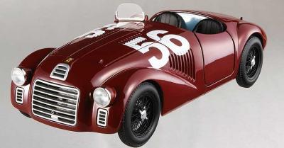 SCALA: 1:18 - HOT WHEELS - MOD.: FERRARI 125S Cortese Gran Premio di Piacenza - Colore: ROSSO CROMATO 