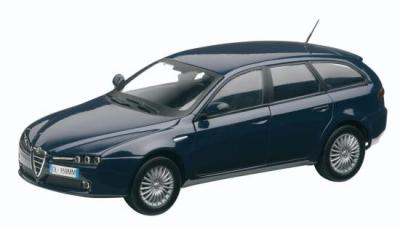 SCALA: 1:18 - MONDO MOTORS - MOD.: ALFA ROMEO 159 S. WAGON - Colore: BLU