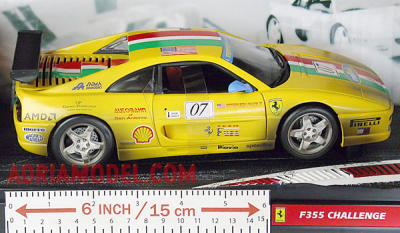 SCALA: 1:18 - HOT WHEELS - MOD.: FERRARI 355 challenge - Colore: Racing